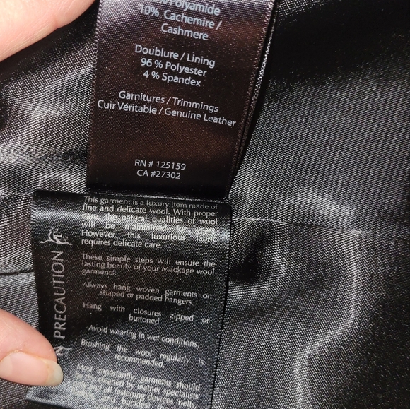 Mackage wool jacket - Picture 6 of 6